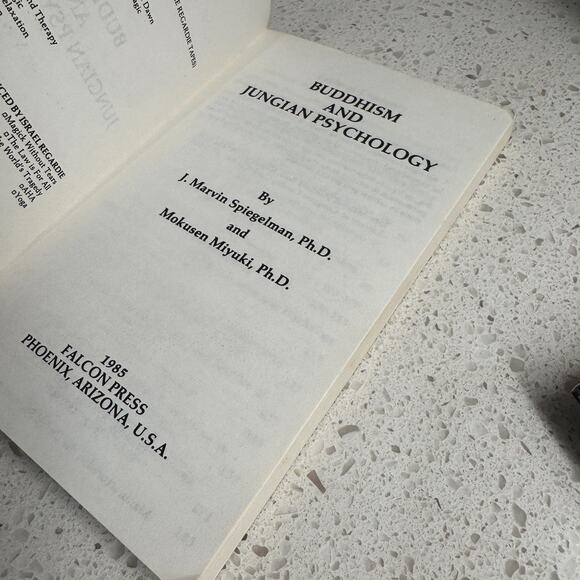 Buddhism and Jungian Psychology 1994 JM Spiegelman & M Miyuki Paperback - Picture 3 of 5